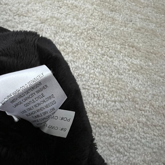 Calvin Klein Duck Down Black Short Winter Puffer Coat M - Picture 10 of 11